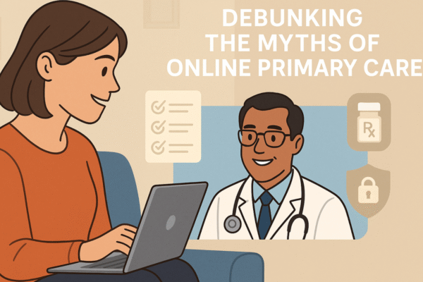 Common Myths About Online Primary Care online primary care provider